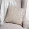 18" x 18" Fan Pattern Indoor/Outdoor Throw Pillow